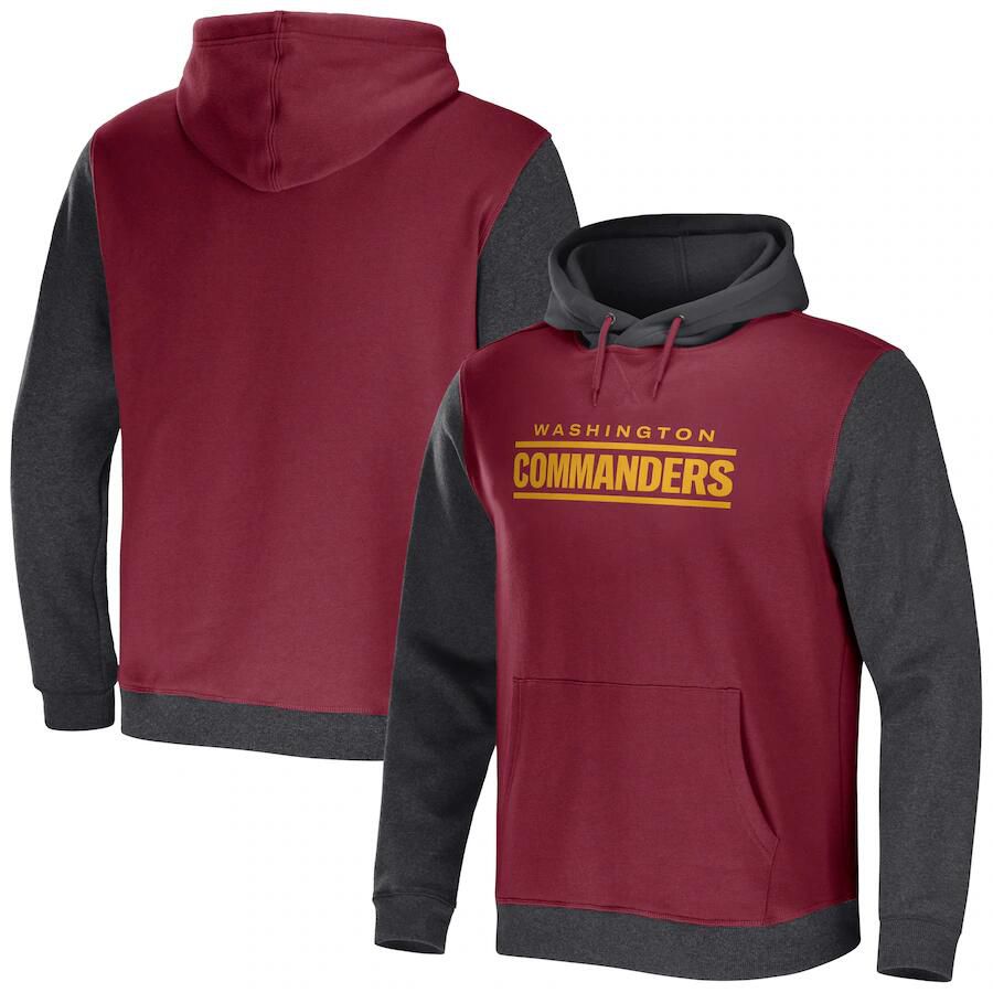 Men 2023 NFL Washington Commanders red Sweatshirt style 2->baltimore ravens->NFL Jersey